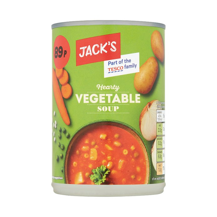 Frame 108 (26) Jacks Hearty Vegetable Soups (400GM) - Image 1