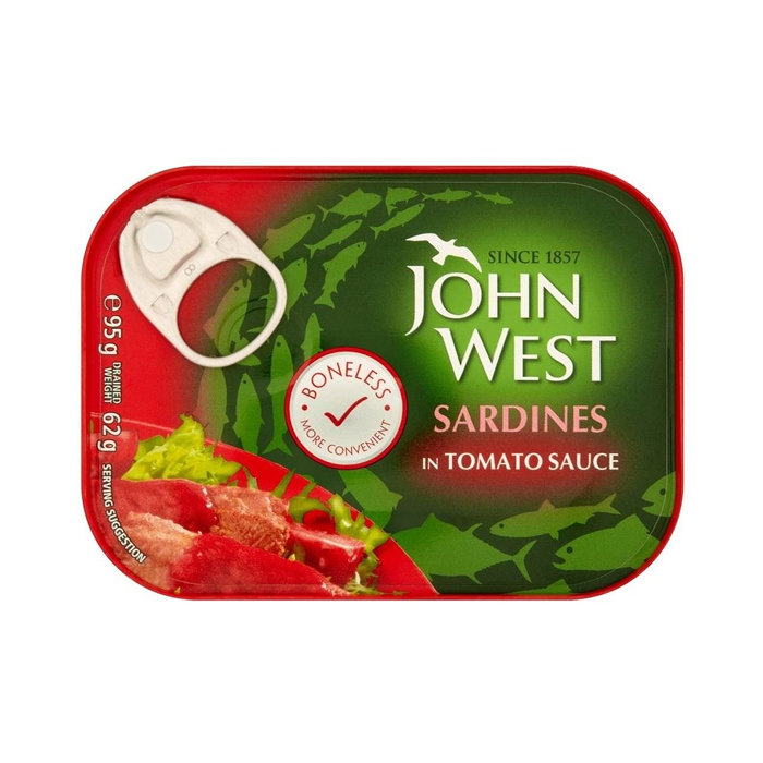 Frame 108 (29) John West Sardines in Tomato Sauce (120GM) - Image 1